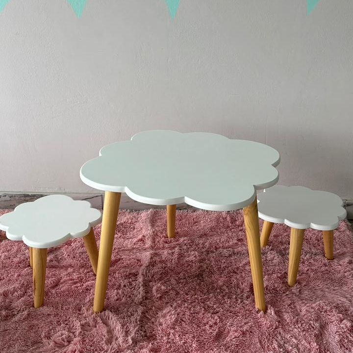 Mesa + 2 sillas Nubo