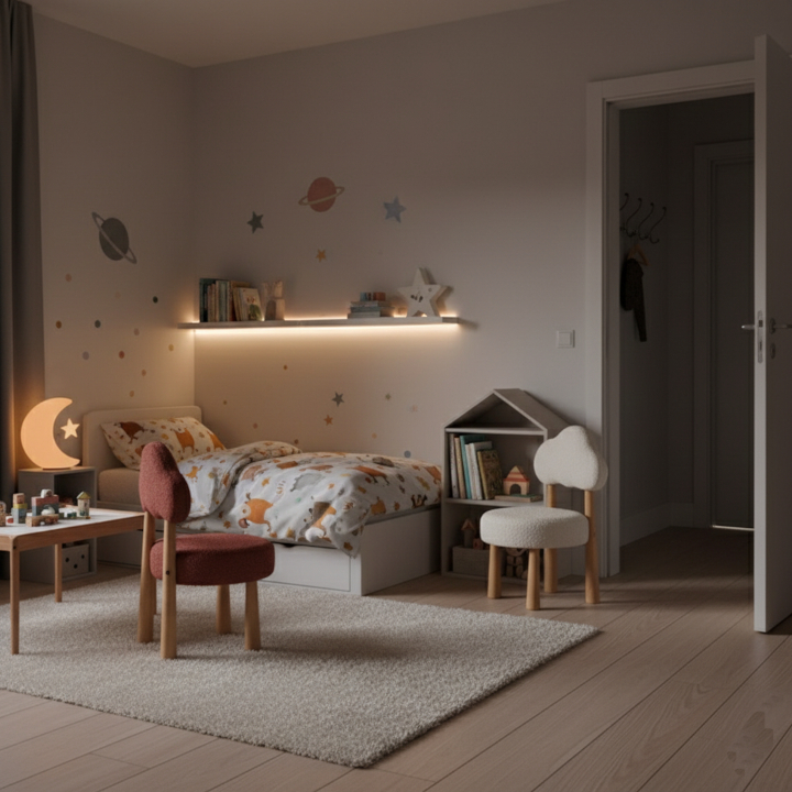 Silla Tapizada Nubo vista 3